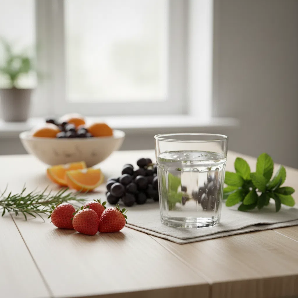 Energy, plant-based and daily routine icons