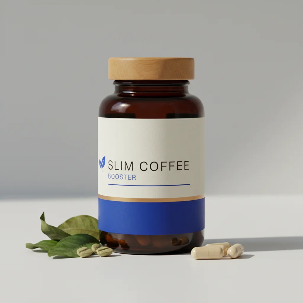 Slim Coffee Booster plant-based food supplement box